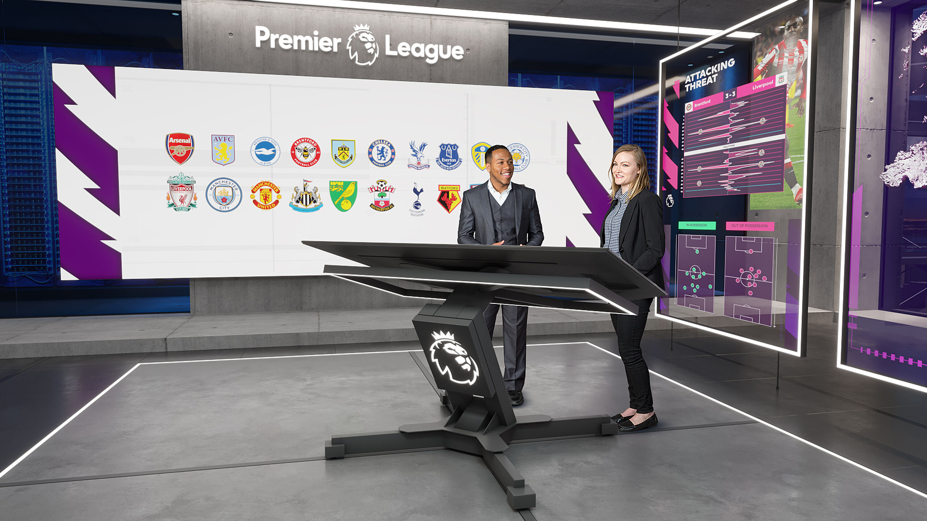 Premier League - Tech Zone - Virtual Reality| Jago Design